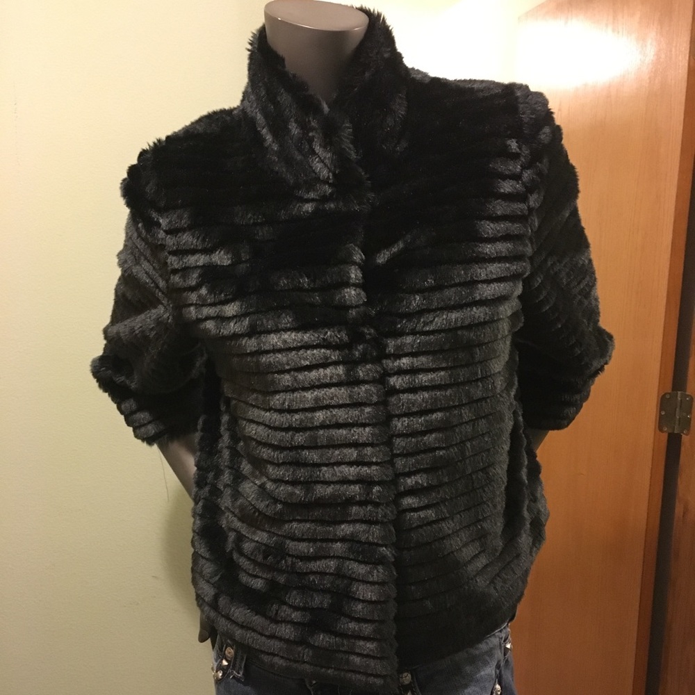 Express Faux Fur Coat